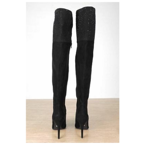 Allen B Schwartz (ABS) Maraeah Over the Knee Boots - Picture 3 of 4